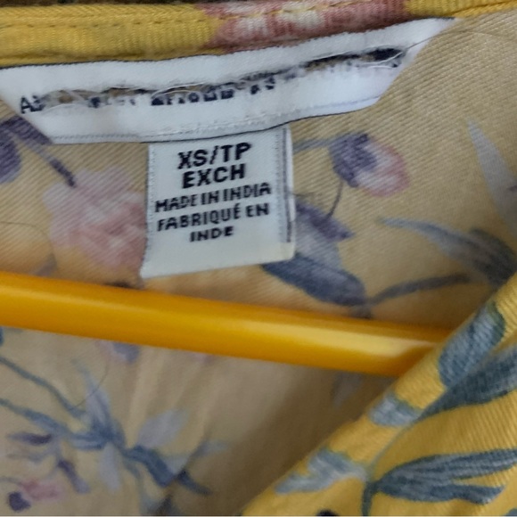 Yellow floral romper dress - Picture 7 of 7